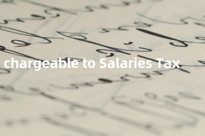 income chargeable to Salaries Tax单词图解，单词释义场景配图