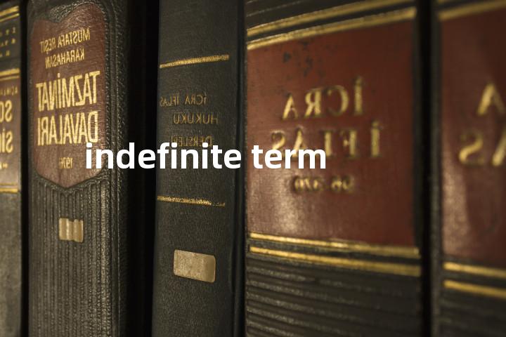 indefinite term单词图解，单词释义场景配图