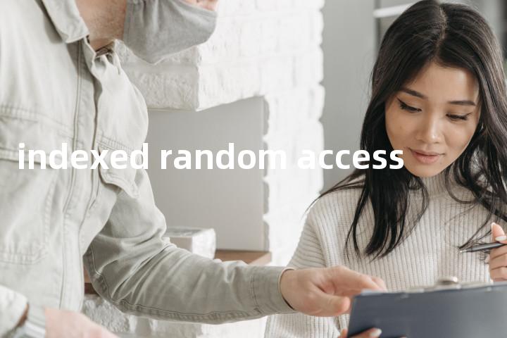 indexed random access单词图解，单词释义场景配图