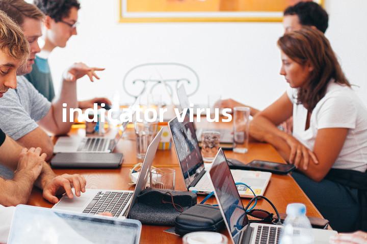 indicator virus单词图解，单词释义场景配图