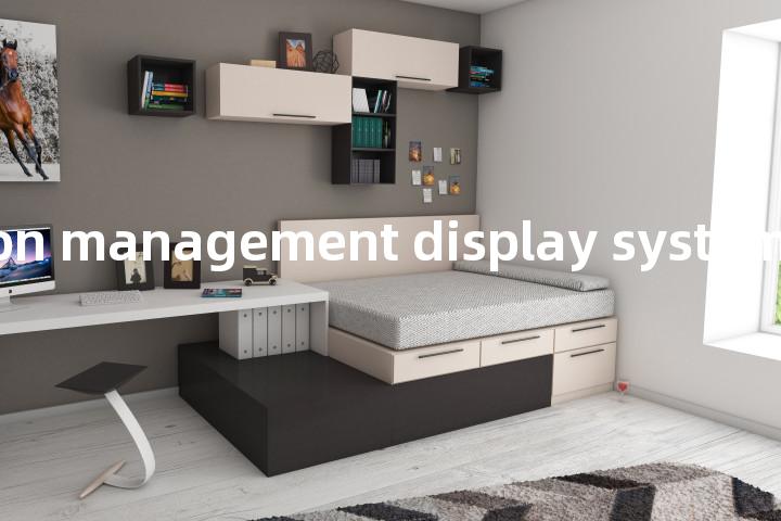 information management display system单词图解，单词释义场景配图