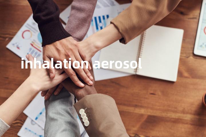 inhalation aerosol单词图解，单词释义场景配图
