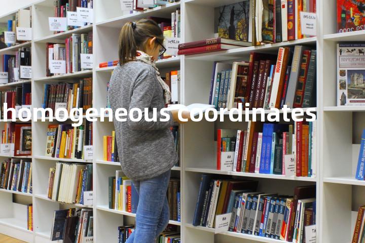 inhomogeneous coordinates单词图解，单词释义场景配图
