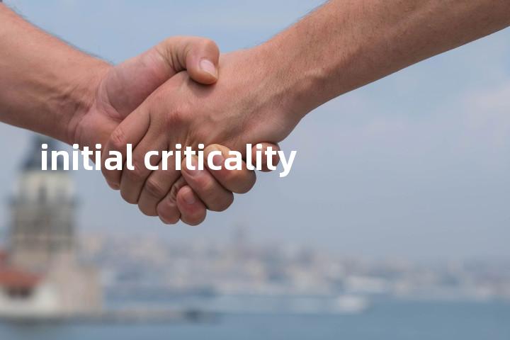 initial criticality单词图解，单词释义场景配图