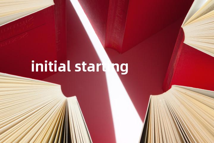 initial starting单词图解，单词释义场景配图