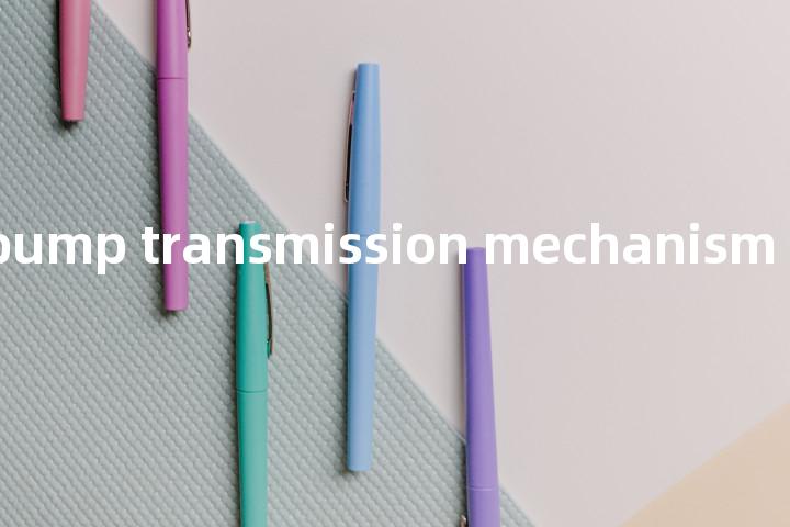 injection pump transmission mechanism单词图解，单词释义场景配图