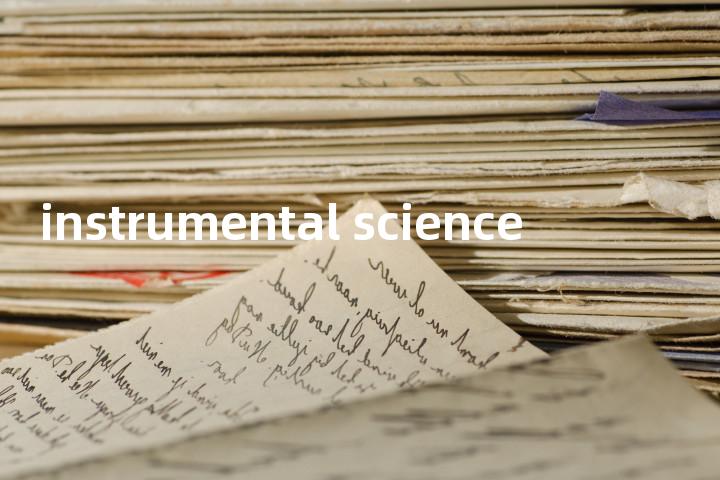 instrumental science单词图解，单词释义场景配图