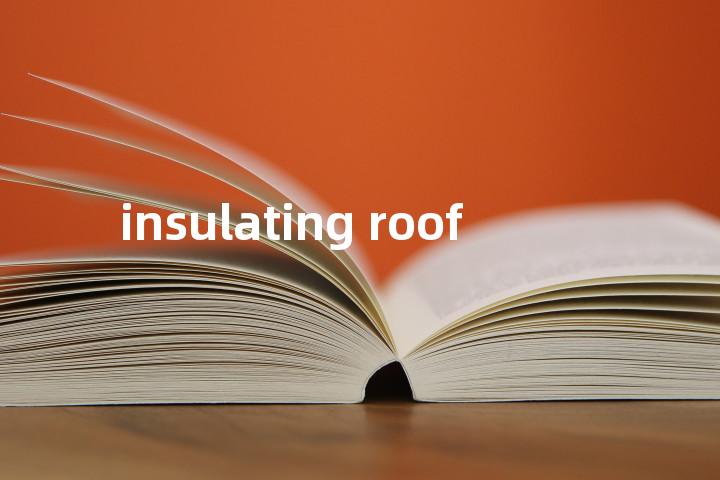 insulating roof单词图解，单词释义场景配图