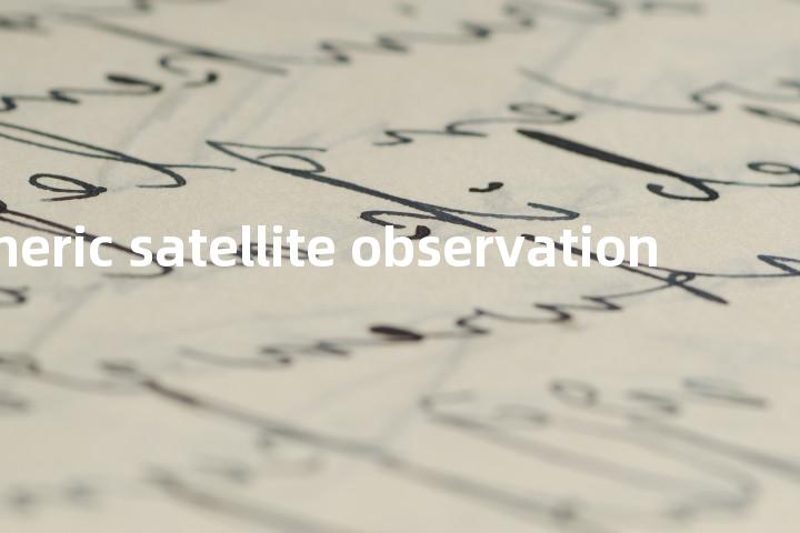 ionospheric satellite observation单词图解，单词释义场景配图