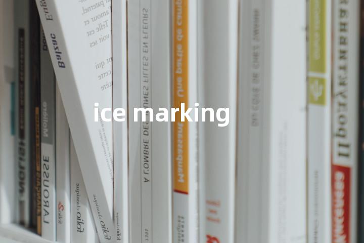 ice marking单词图解，单词释义场景配图