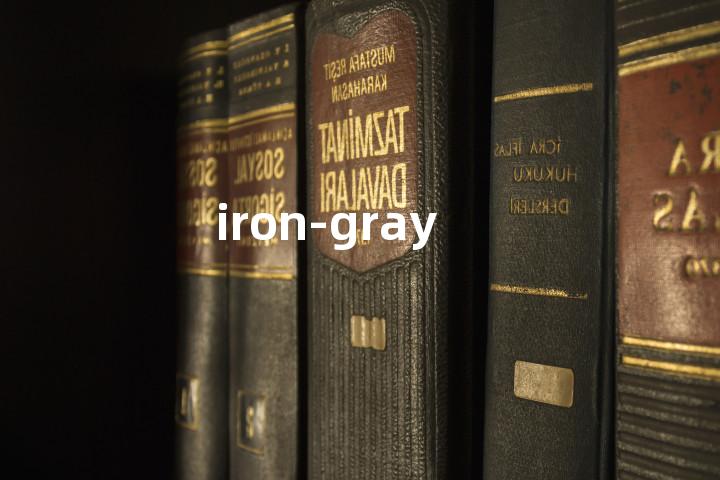 iron-gray