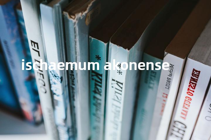 ischaemum akonense单词图解，单词释义场景配图