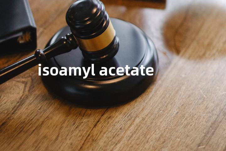 isoamyl acetate单词图解，单词释义场景配图