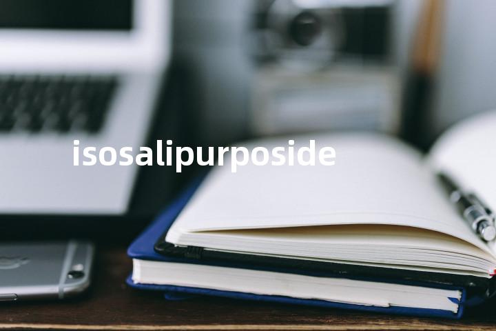 isosalipurposide单词图解，单词释义场景配图