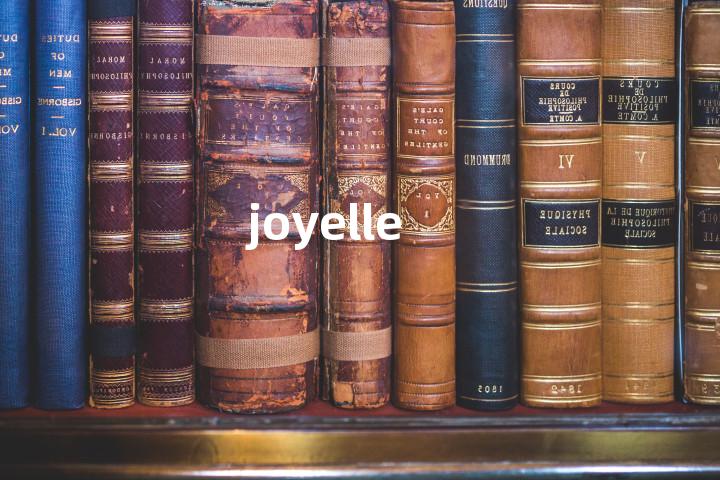 joyelle单词图解，单词释义场景配图