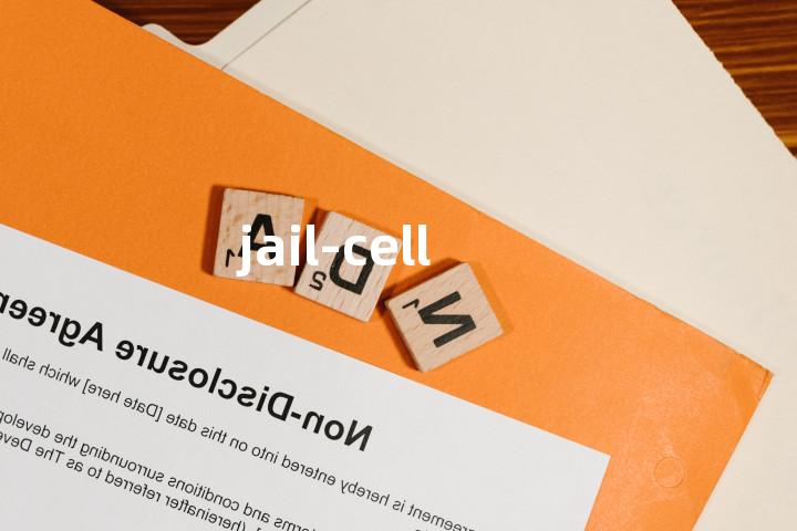 jail-cell单词图解，单词释义场景配图