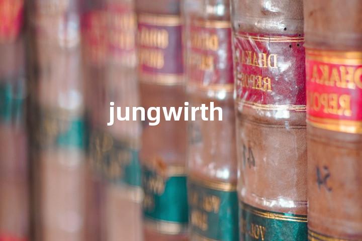 jungwirth单词图解，单词释义场景配图