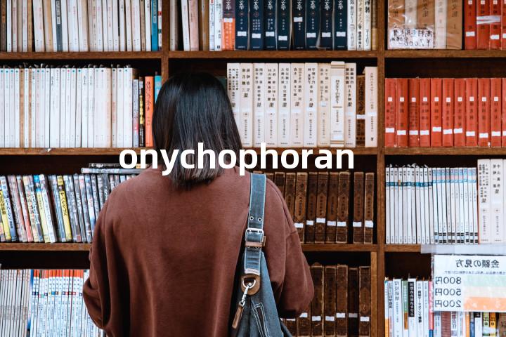 onychophoran单词图解，单词释义场景配图