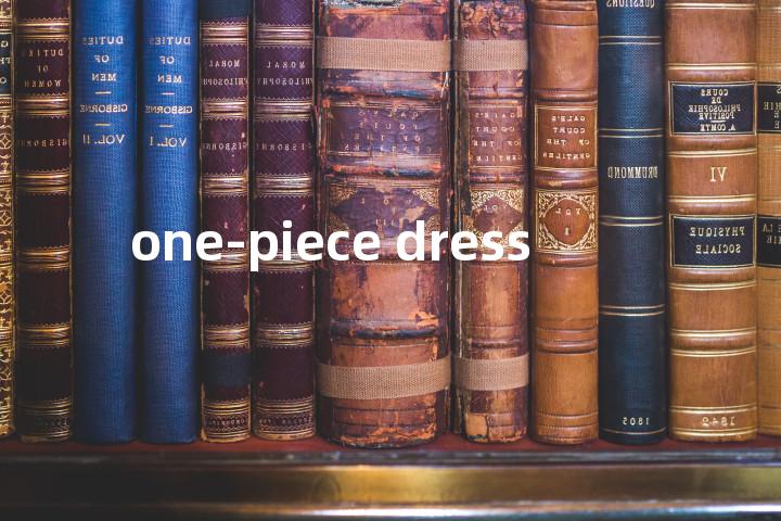 one-piece dress单词图解，单词释义场景配图
