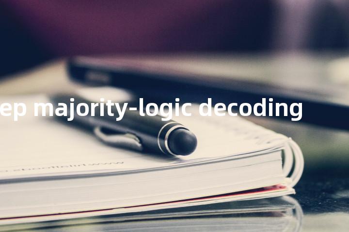one-step majority-logic decoding单词图解，单词释义场景配图