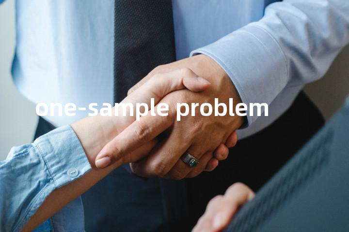 one-sample problem单词图解，单词释义场景配图
