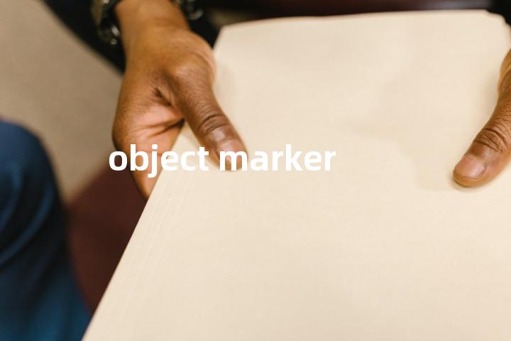 object marker单词图解，单词释义场景配图