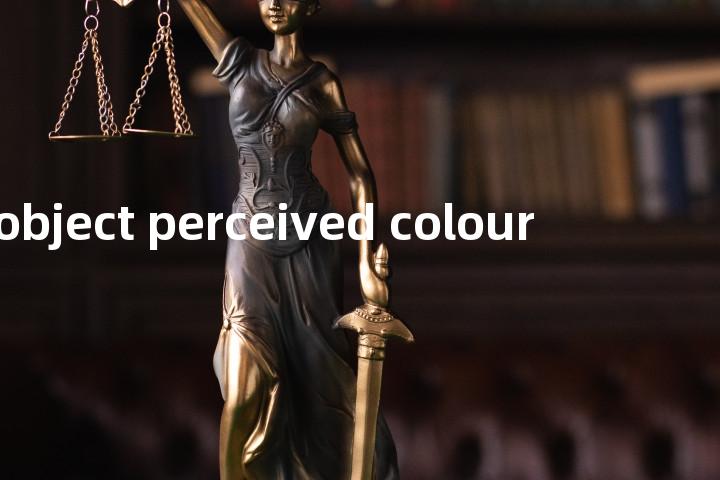 object perceived colour单词图解，单词释义场景配图