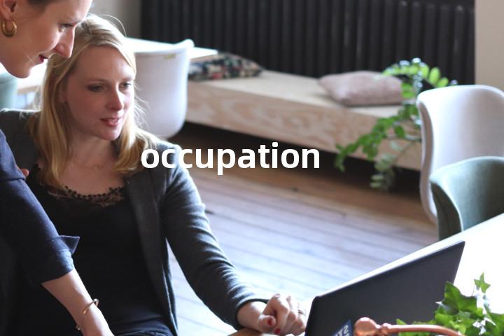 occupation