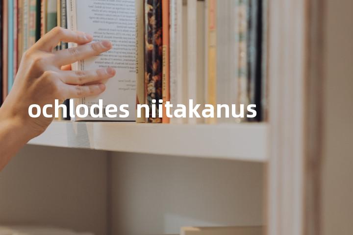 ochlodes niitakanus单词图解，单词释义场景配图