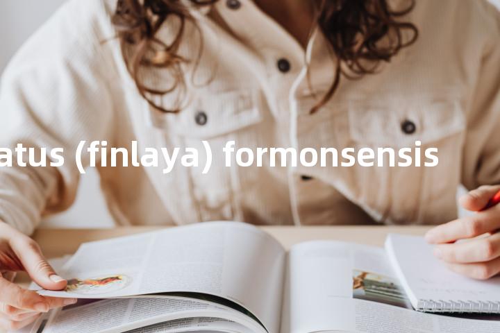 ochlerotatus (finlaya) formonsensis单词图解，单词释义场景配图