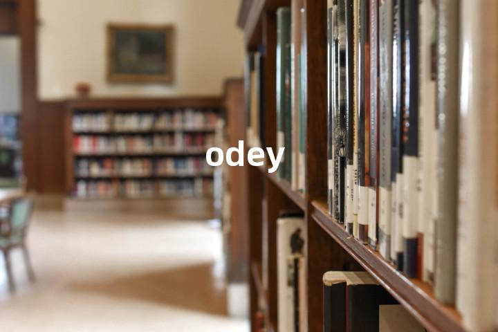 odey单词图解，单词释义场景配图