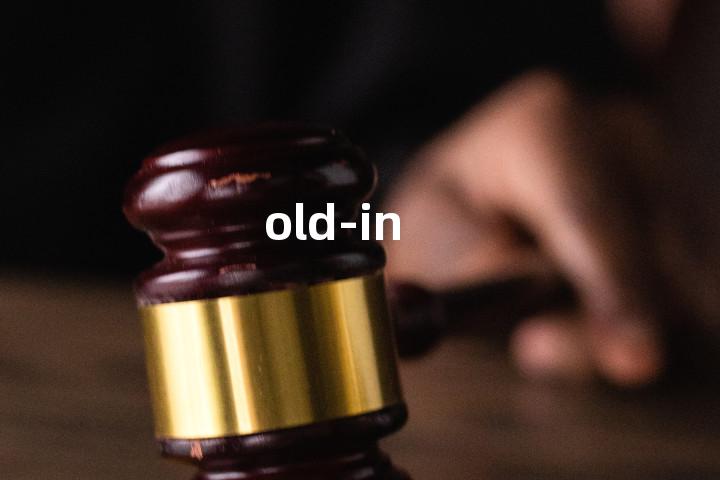 old-in单词图解，单词释义场景配图