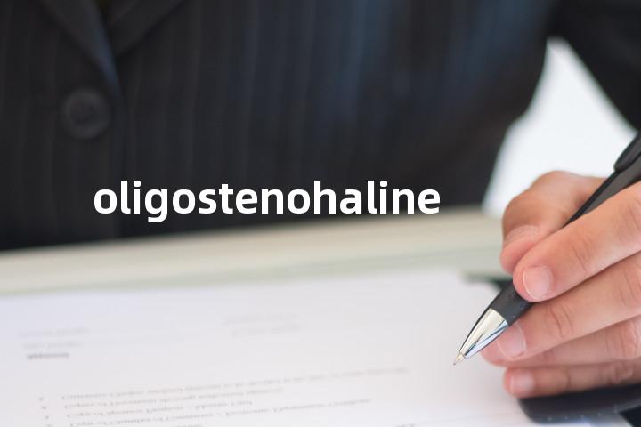 oligostenohaline单词图解，单词释义场景配图