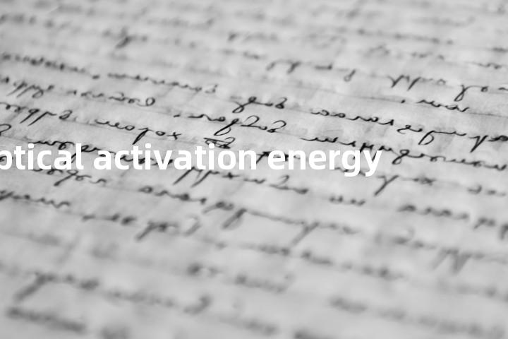 optical activation energy单词图解，单词释义场景配图