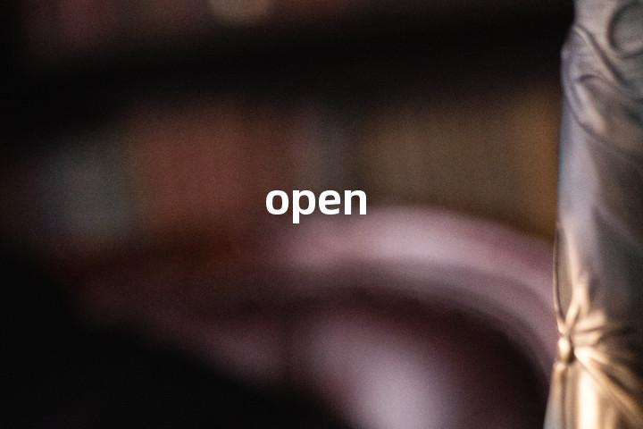 open