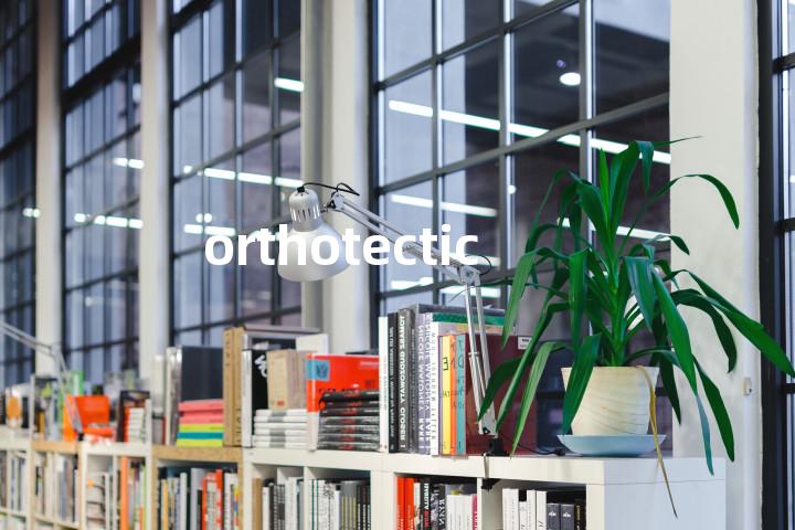 orthotectic单词图解，单词释义场景配图