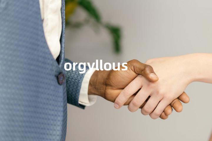 orgyllous单词图解，单词释义场景配图