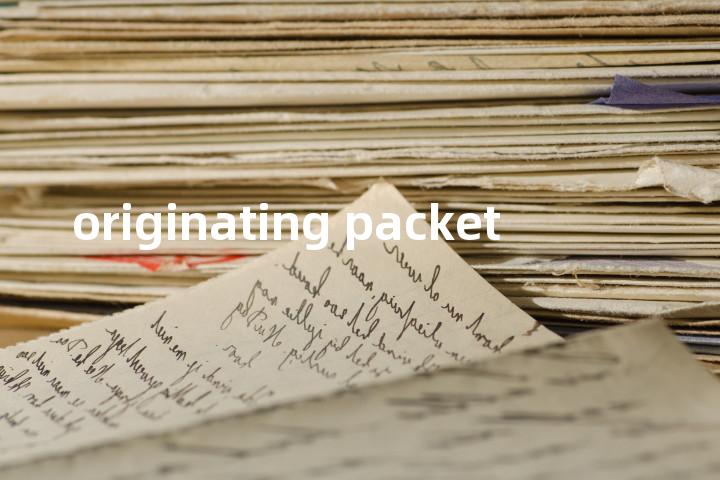 originating packet单词图解，单词释义场景配图