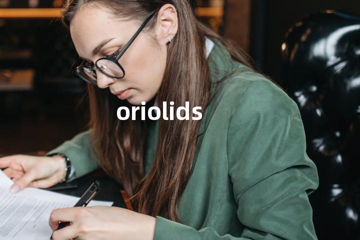 oriolids单词图解，单词释义场景配图