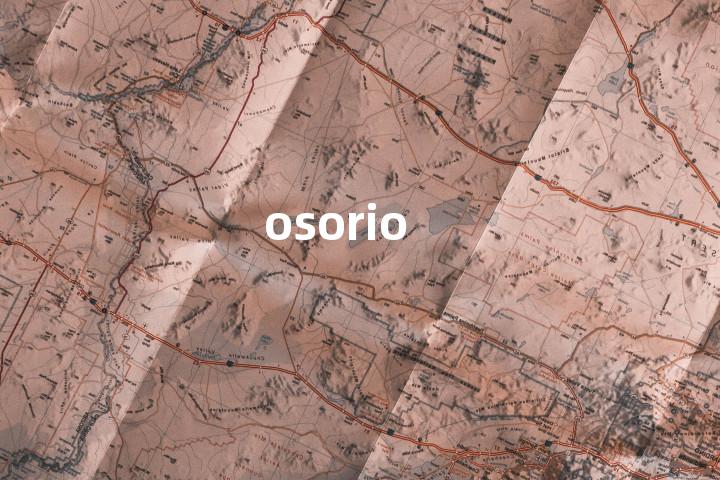 osorio单词图解，单词释义场景配图