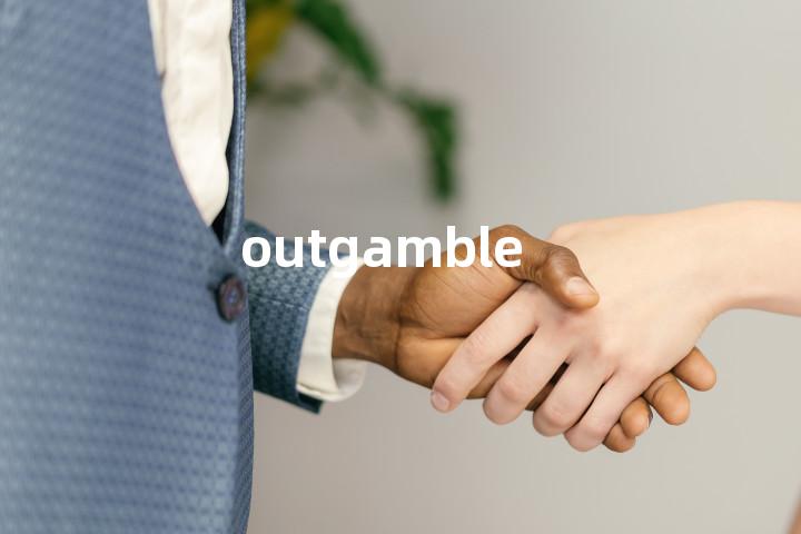 outgamble单词图解，单词释义场景配图