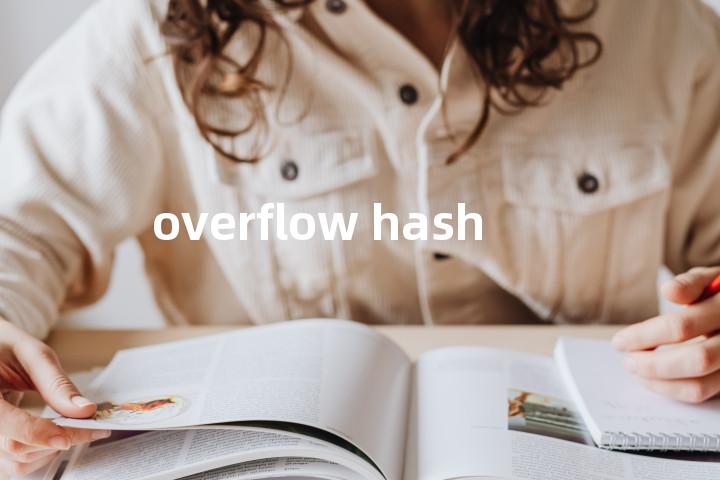 overflow hash单词图解，单词释义场景配图