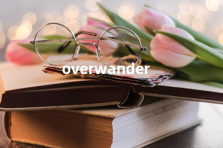 overwander单词图解，单词释义场景配图