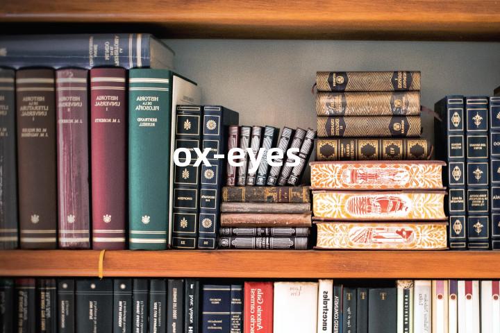 ox-eyes单词图解，单词释义场景配图