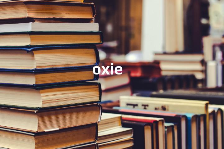 oxie单词图解，单词释义场景配图