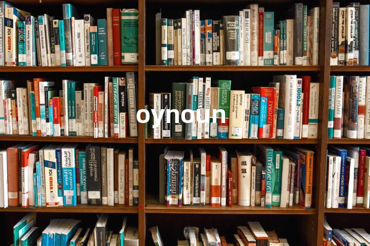 oynoun单词图解，单词释义场景配图