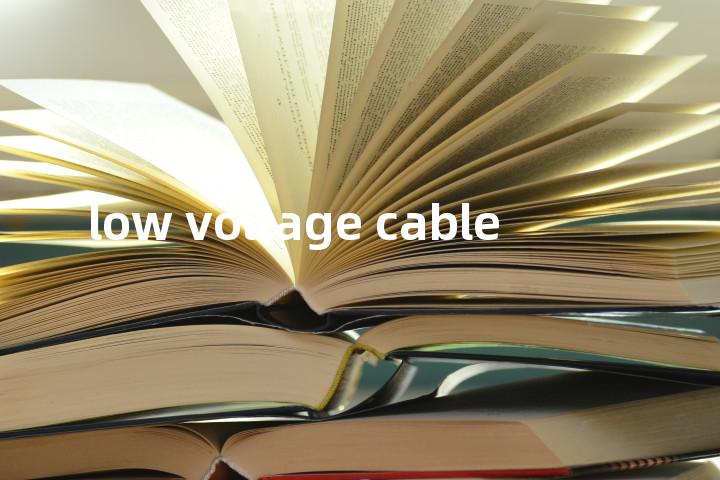 low voltage cable单词图解，单词释义场景配图