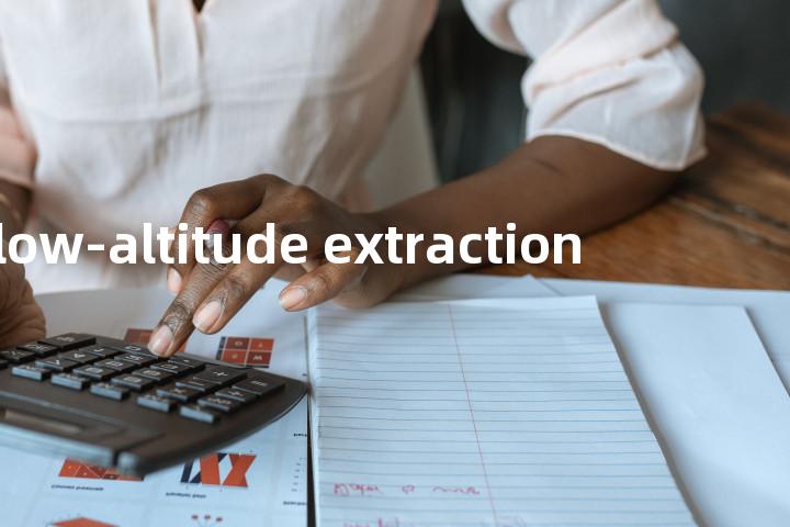 low-altitude extraction单词图解，单词释义场景配图