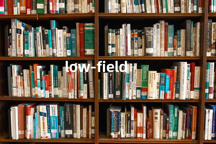 low-field单词图解，单词释义场景配图
