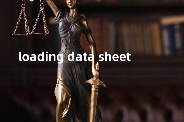 loading data sheet单词图解，单词释义场景配图